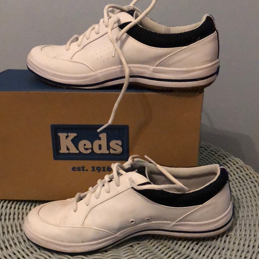 Keds white/Navy shoes